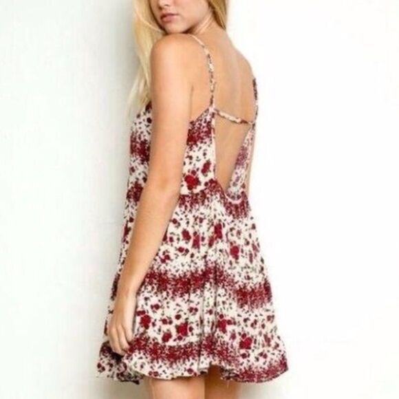 BRANDY Melville boho rose jada slip Dress - Picture 3 of 4